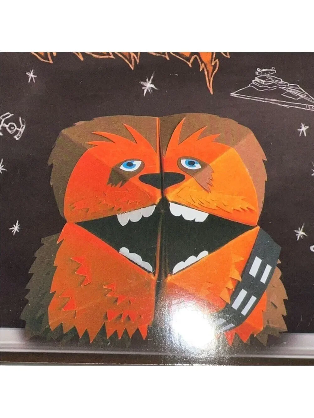 Fortune Wookie & Origami Yoda 2 Book Set - Black and Orange Covers